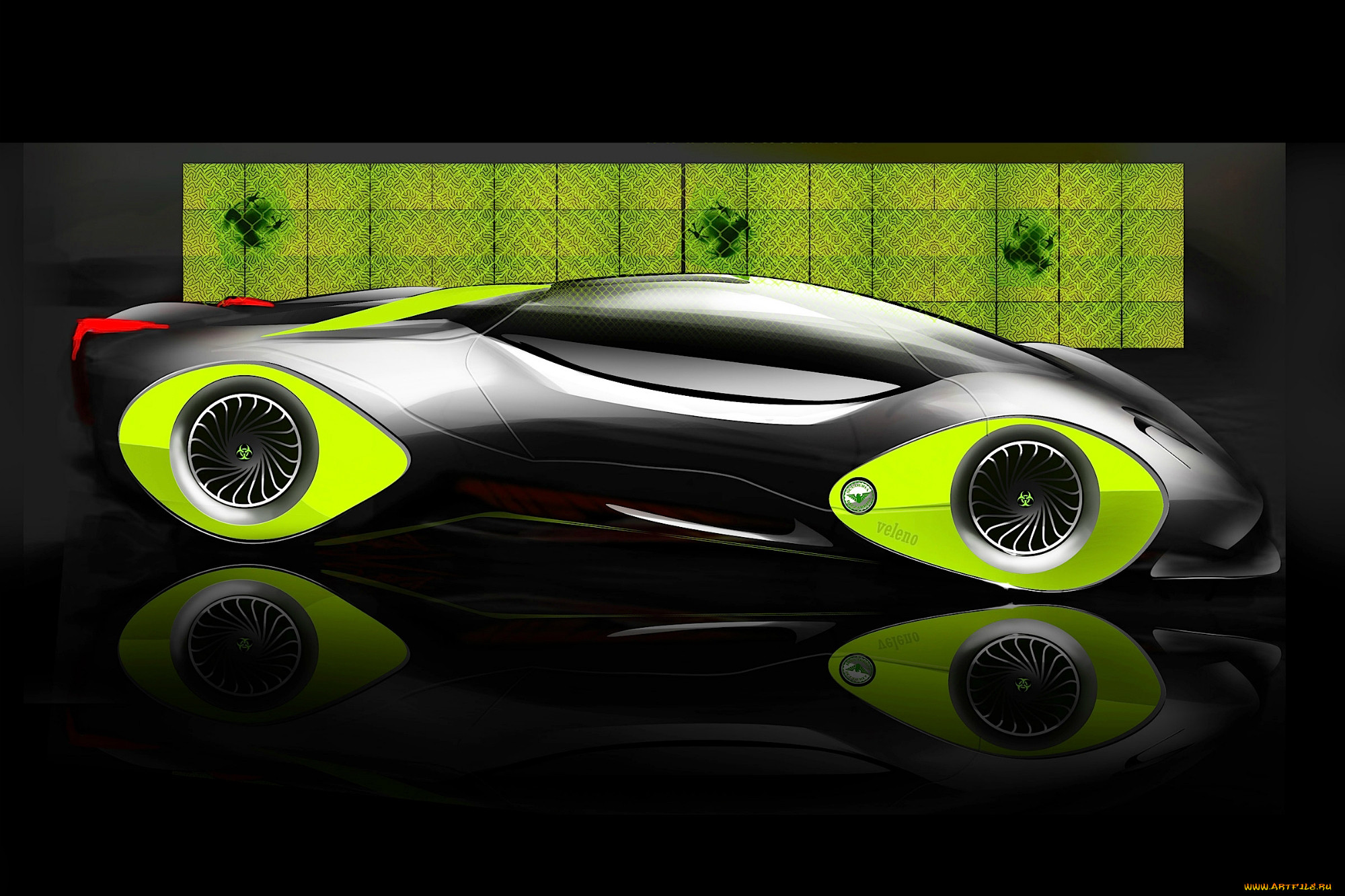 bizzarrini veleno concept 2030, , 3, veleno, bizzarrini, futuristic, supercar, 3d, 2030, concept